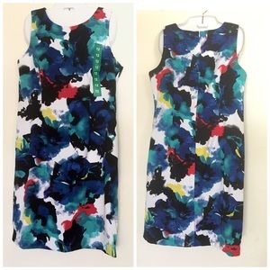 Mario Serrani Women's Multicolor Shift Dress - 12